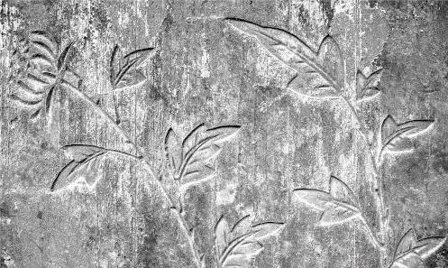 二樓門(mén)上的雕花清晰可見(jiàn)。