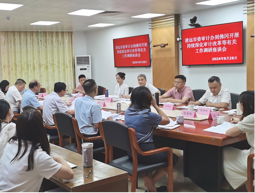 清遠(yuǎn)市委審計(jì)辦 市審計(jì)局主要負(fù)責(zé)同志帶隊(duì)深入各縣（市、區(qū)）開展審計(jì)工作調(diào)研